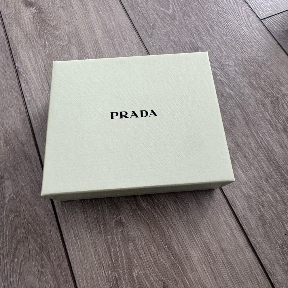 Prada mint green Accessory Box